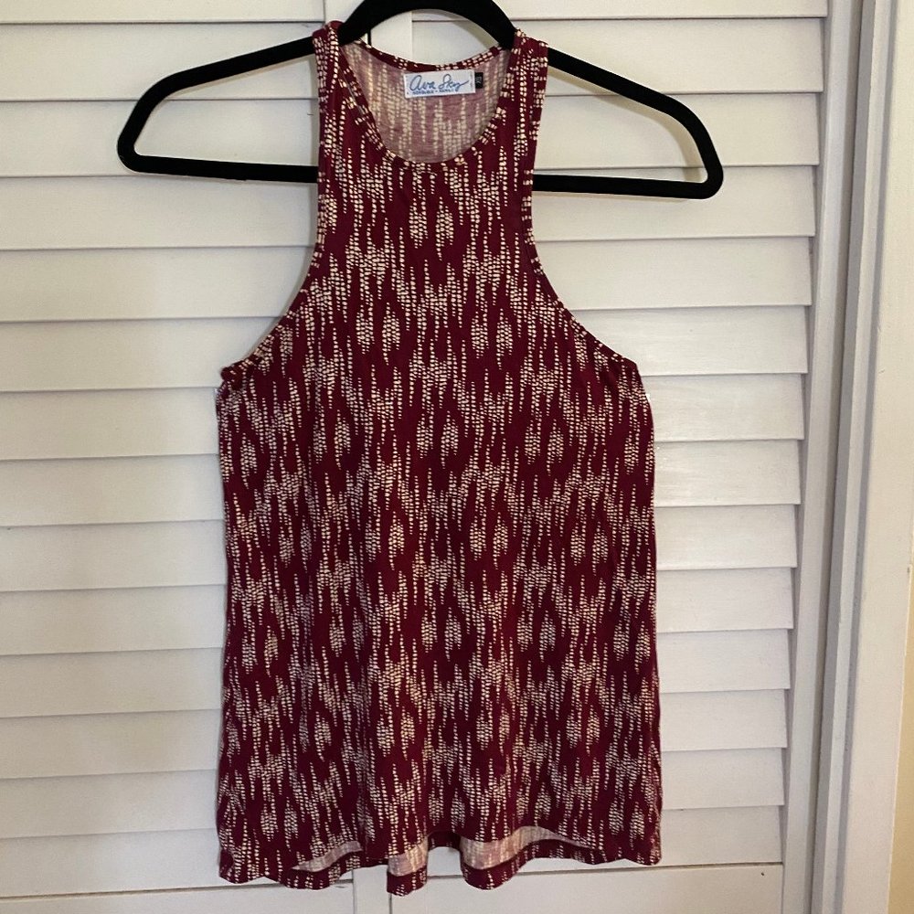 Ava Sky / Tank / Marron and White / XS